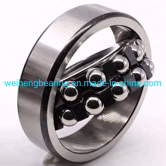 Подшипник промышленного оборудования марки WHB 1206, самовыравнивающийся шарикоподшипник 1206, шарикоподшипник 1206